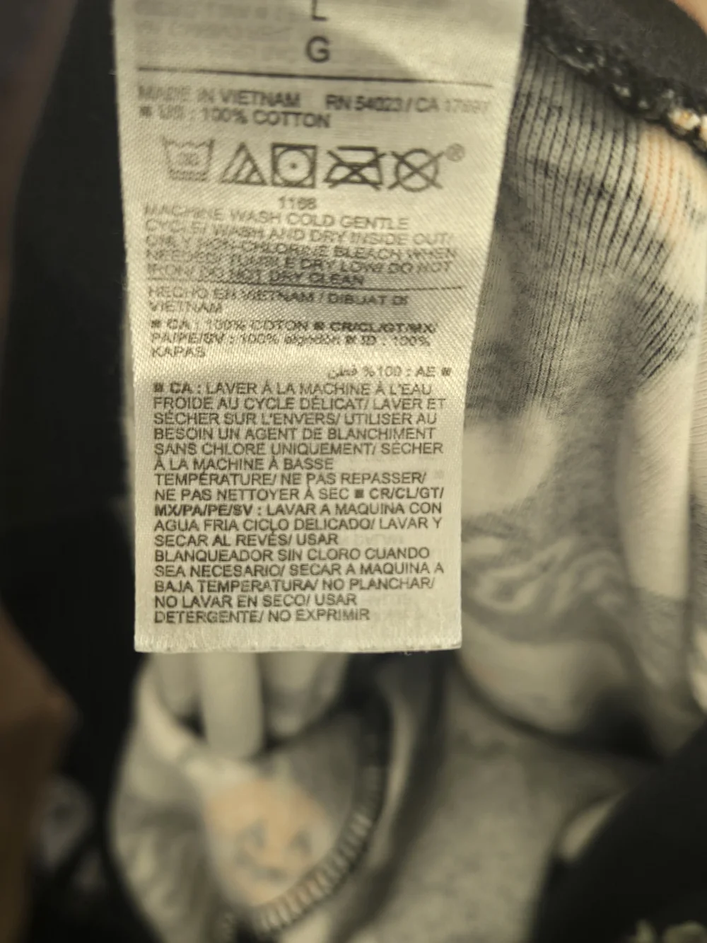 Old Navy Black Lounge Pants with White Ghost Print and Orange Accents